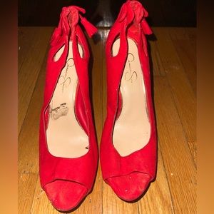 Red Size 10 Platform